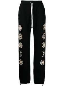 AMIRI pantalon à imprimé graphique - Noir