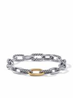 David Yurman bracelet chaîne DY Madison en or 18ct et argent sterling