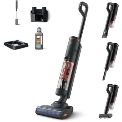 Draadloze stofzuiger - PHILIPS XW6264/11 - 21,6 V - 450 ml - 2500 tpm - Koraal