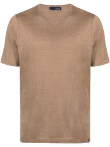 Lardini t-shirt à manches courte - Marron