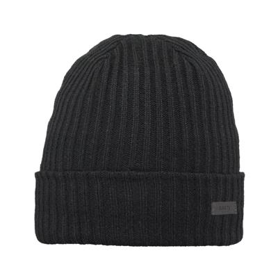 Barts Wilbert Turnup Muts Heren Black one size