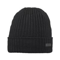 Barts Wilbert Turnup Muts Heren Black one size Barts Wilbert Turnup Muts Heren Black one size