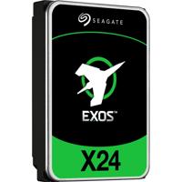 Seagate exos x24 24 tb harde schijf (st24000nm002h, sata/600, 24/7)