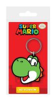 Super Mario Rubber Keychain Yoshi 6 cm