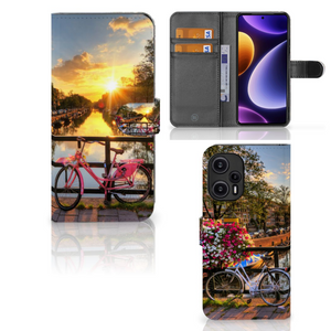 Xiaomi Poco F5 Flip Cover Amsterdamse Grachten