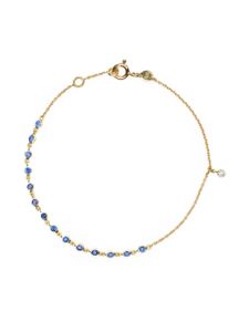 We by WHITEbIRD bracelet en or 18ct serti de saphir - Bleu