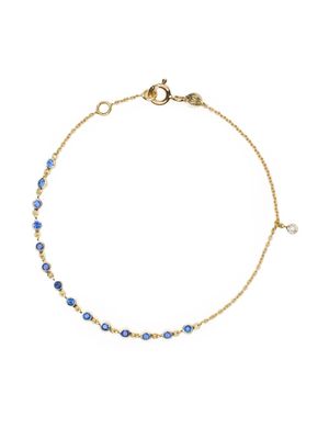 We by WHITEbIRD bracelet en or 18ct serti de saphir - Bleu