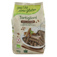 Tortiglioni pasta van boekweit glutenvrij bio 500 Gram