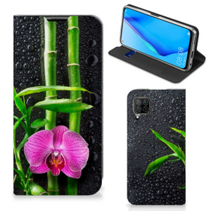 Huawei P40 Lite Smart Cover Orchidee