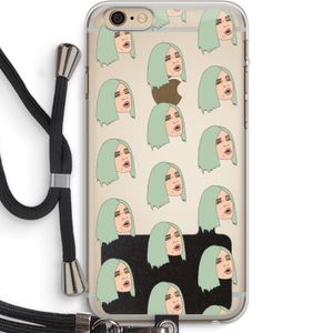 King Kylie: iPhone 6 PLUS / 6S PLUS Transparant Hoesje met koord