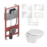 TECE Profil Toiletset set02 BWS Compact met TECE Drukplaat