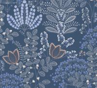 Livingwalls Famous Garden - Blauw - 393494 Livingwalls Famous Garden - Blauw - 393494