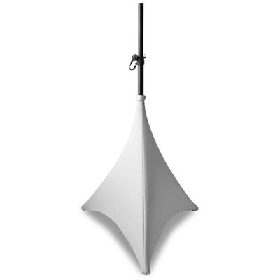 BeamZ LSS07W speakerstatief hoes wit 70cm