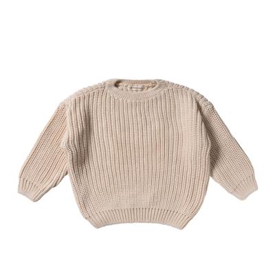Your wishes winter sweater meisjes - zand - gebreid