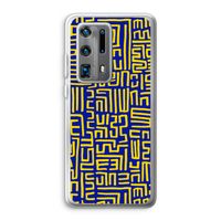Majorelle Blue Print: Huawei P40 Pro Plus Transparant Hoesje Majorelle Blue Print: Huawei P40 Pro Plus Transparant Hoesje