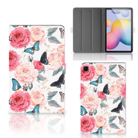 Samsung Galaxy Tab S6 Lite | S6 Lite (2022) Tablet Cover Butterfly Roses