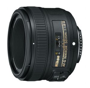 Nikon AF-S NIKKOR 50mm f/1.8G SLR Standaardzoomlens Zwart