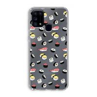 Sushi time: Samsung Galaxy M31 Transparant Hoesje