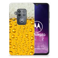 Motorola One Zoom | Siliconen Case | Bier