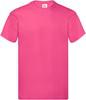 Fruit Of The Loom F110 Original T - Fuchsia - L