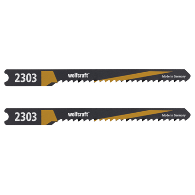 Wolfcraft Decoupeerzaagblad | HCS | L=70mm | U-Schaft | 2 stuks - 2303000
