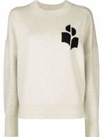 MARANT ÉTOILE pull Atlee en maille intarsia - Gris