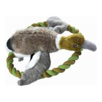 Knuffel voor honden Hunter Wildlife Train Met touw Eend (26 cm)