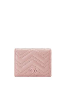 Gucci portefeuille GG Marmont - Rose