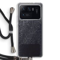 Moroccan Print: Xiaomi Mi 11 Ultra Transparant Hoesje met koord