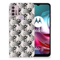 Motorola Moto G30 | G10 | TPU Hoesje | Salamander Grey