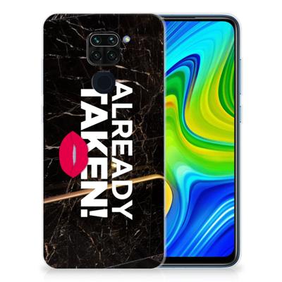 Xiaomi Redmi Note9 | Siliconen hoesje | met naam Already Taken Black