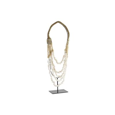 Decoratieve figuren DKD Home Decor Ketting Ijzer Schelpen (21 x 10 x 62 cm)