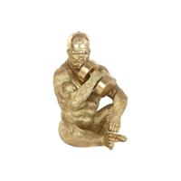 Decoratieve figuren Home ESPRIT Gouden Gorilla 44 X 38 X 61,5 CM