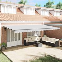 Markies Antraciet 6 × 3,5 m Metaal