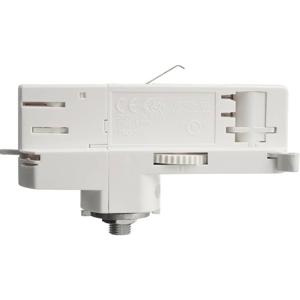 Deko Light 710539 D Line DALI 230V-railsysteemcomponenten Lampadapter Verkeerswit (RAL 9016)