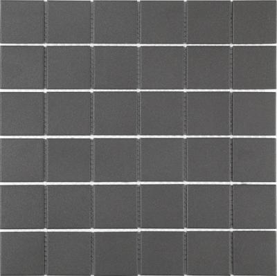 Mozaïek tegels Dover Zwart 5x5 Anti-slip 30,6x30,6 - Vierkant Wand en vloer Ongeglazuurd porseleinen steengoed