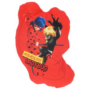 Miraculous Ladybug Kussen Gevormd Velour