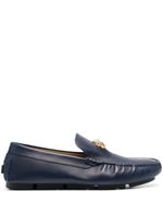 Versace mocassins La Medusa en cuir - Bleu - thumbnail