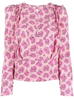 ISABEL MARANT blouse Zarga - Rose