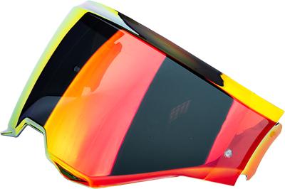 SCORPION Vizier EXO-Tech (KDF-18), Vizieren en Pinlocks, Rood Iridium