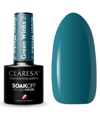 Claresa uv/led gellak 5ml green winks 2