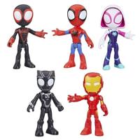 Spidey pack 5 beeldjes Hero collectie, kinderspeelgoed, Spidey en zijn buitengewone vrienden, vanaf 3 jaar