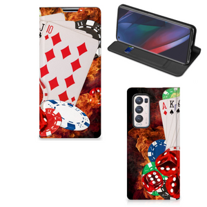 OPPO Find X3 Neo Hippe Standcase Casino