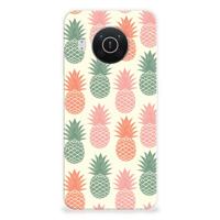 Nokia X10 | X20 | Siliconen Case | Ananas