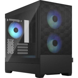 Fractal Design Pop Mini Air RGB Black TG Clear Tint tower behuizing Window-Kit