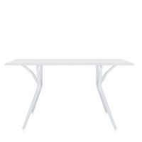 "Kartell Spoon Eettafel - 160 x 80 cm - Wit " - thumbnail