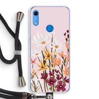 Painted wildflowers: Huawei Y6s Transparant Hoesje met koord