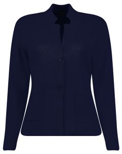 Bloomings - Navy Vest katoen - Maat XXL