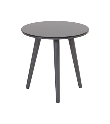 Hartman Outdoor Ronde Bijzettafel 'Sophie' HPL, 45cm, kleur Antraciet