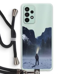 Wanderlust: Samsung Galaxy A52s 5G Transparant Hoesje met koord